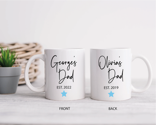 Double Sided Personalised Dad Mug