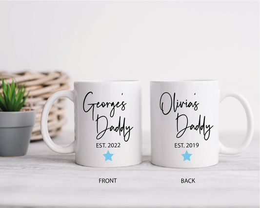 Double Sided Personalised Daddy Mug