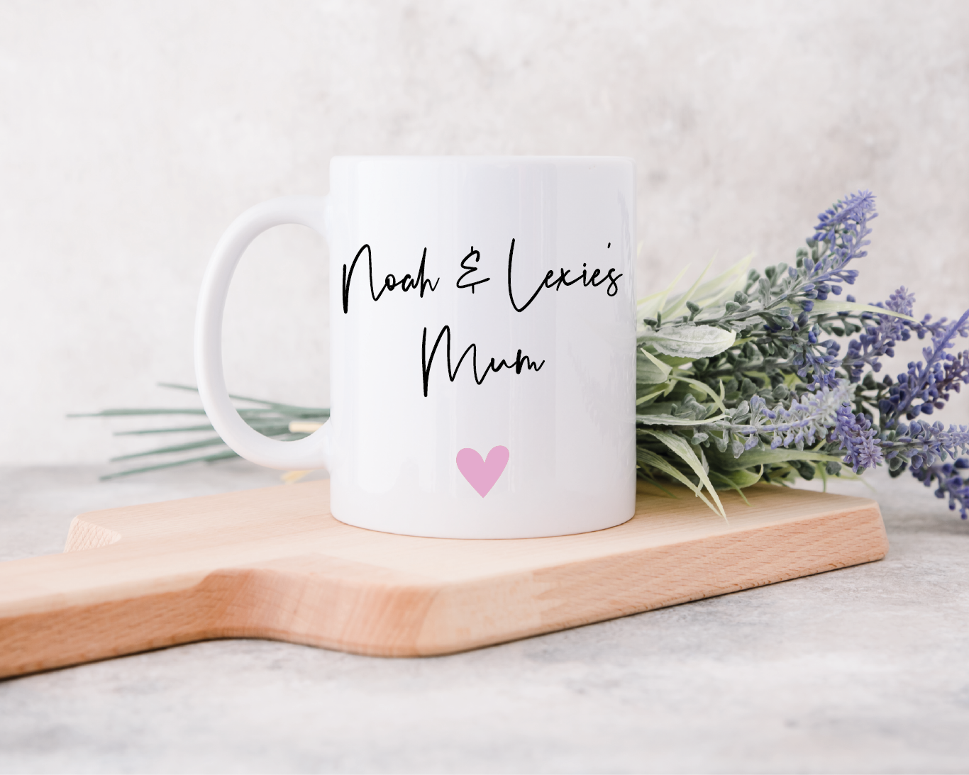 Personalised Mum Mug with 2 names