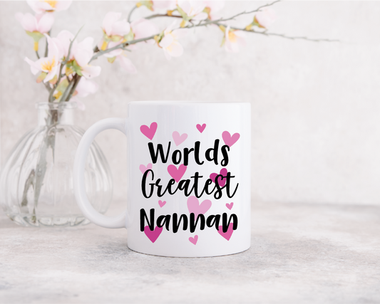 World's Greatest Nannan Mug