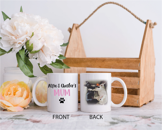 Personalised Dog / Cat Mum Mug